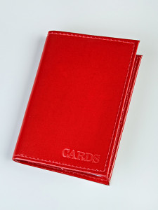 YV Визитница вертикальная гладкая