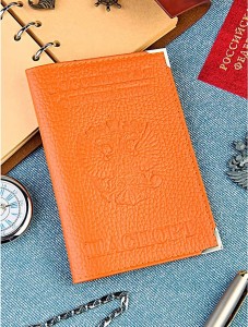 YW-55 Обложки на паспорт загран с металл.уголками