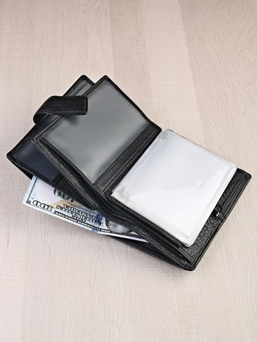  YK Обложка 3в1 "080B" б/н (нат. кожа) 