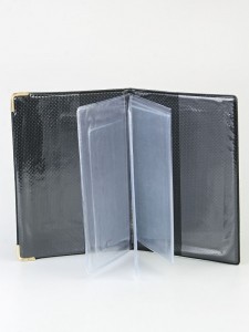 YG Обложка на автодокументы с металл.уголками C-002