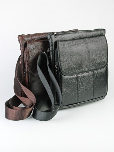 YO  Сумка мужская "5806" б/н (нат.кожа) 