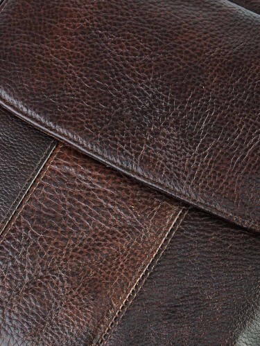 YO  Сумка мужская "5806" б/н (нат.кожа) 