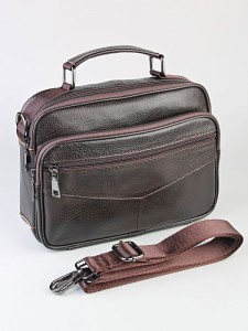 Сумка мужская "201" (бол./нат.кожа)