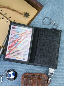 YG Обложка на автодокументы с визитницей C-040