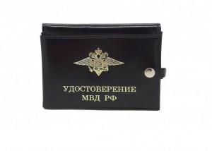 YR-111 Обложка для удостоверение c "МВД РФ" автодок 