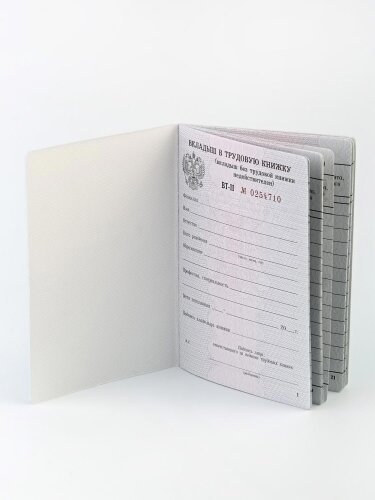  G-006 Вкладыш в трудовую книгу