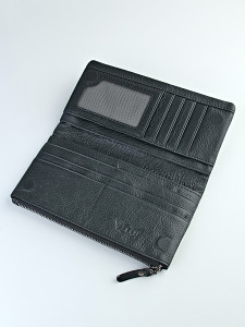 YL Купюрница мужская "BAREZ 001-C165-5-22" (нат.кожа)